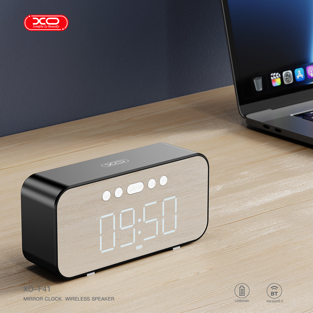 XO-F41 Wireless Bluetooth Speaker with Alarm Clock